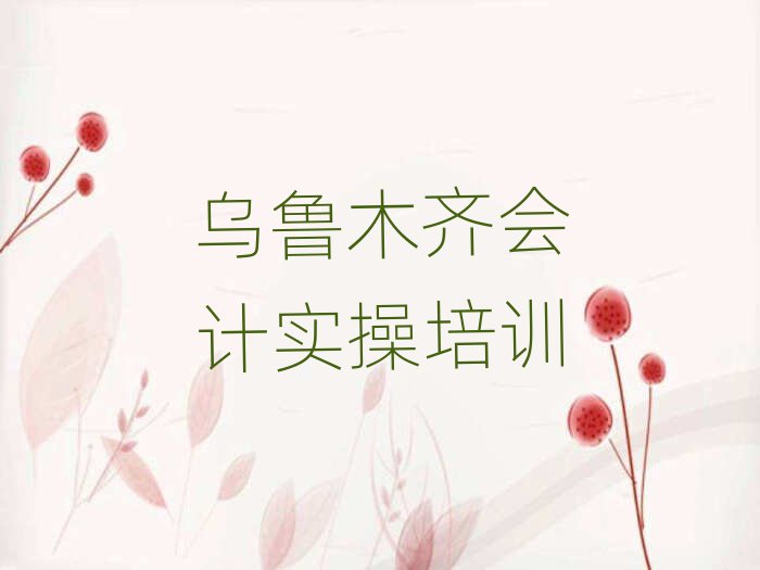 2025年烏魯木齊會計(jì)實(shí)操培訓(xùn)有哪些課程名單更新匯總