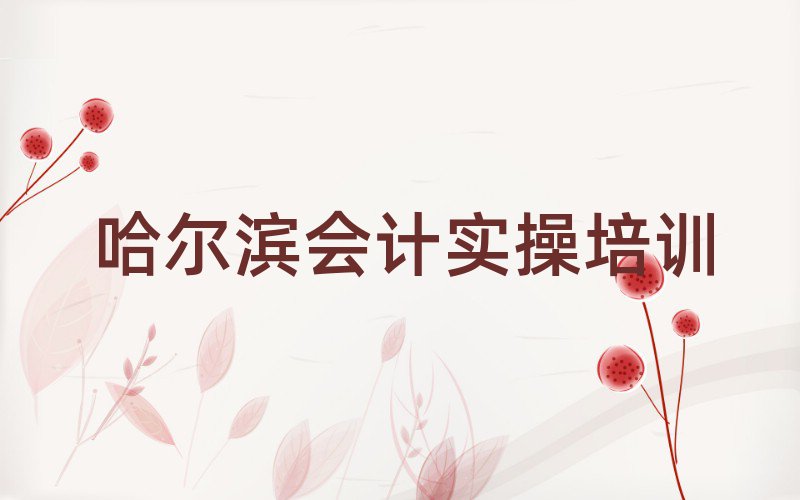 哈爾濱什么會計做賬培訓(xùn)班好榜單一覽推薦排行榜