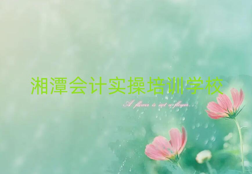 湘潭會計實操培訓(xùn)班網(wǎng)站